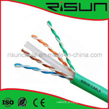 Cobre desbastado sólido UTP CAT6 com 305m Easy Pull Box